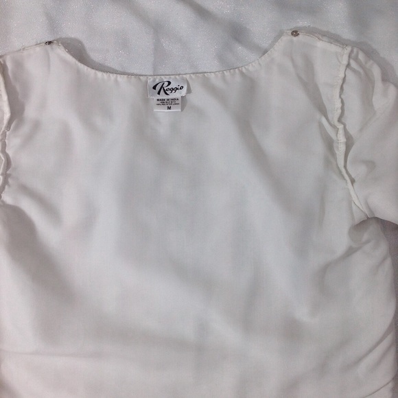 Reggio Sequined Blouse-Made in India-Silk-Medium - Picture 6 of 7